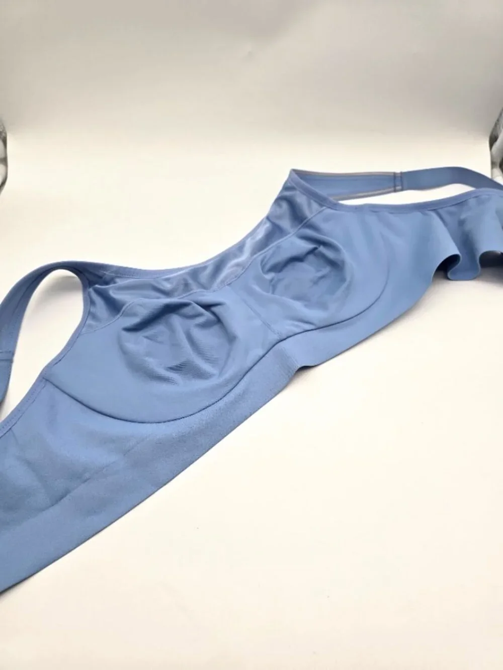 Wacoal 855302 Underwire Sports Bra 38D Blue High Impact